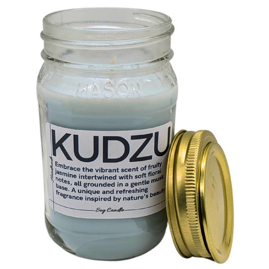 Kudzu Peace Candle – Fresh Southern Floral & Earthy Musk Scent