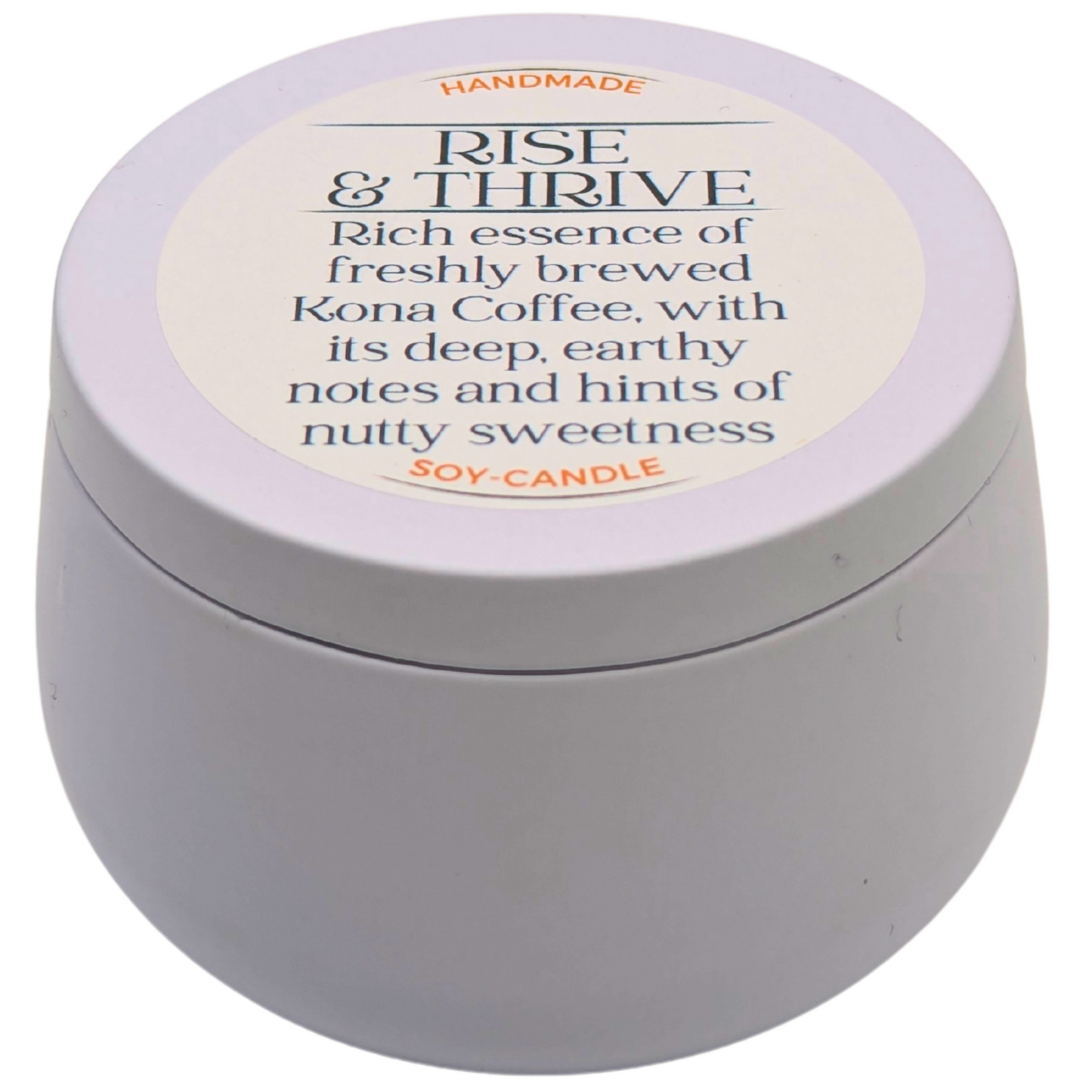 Rise + Thrive Coffee – Tranquil Candle | Bold. Invigorating. Productive.