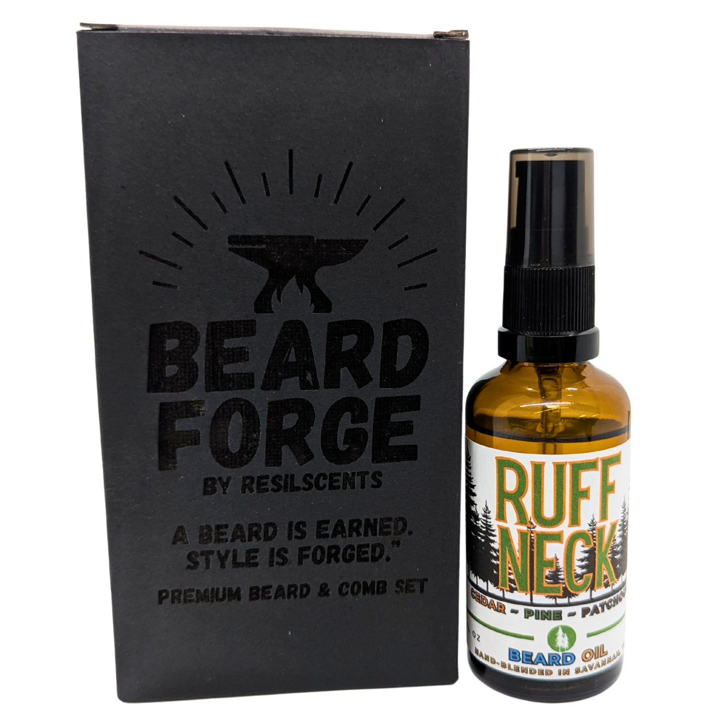 Beard Forge™ Premium Grooming Set – Strength. Style. Substance.