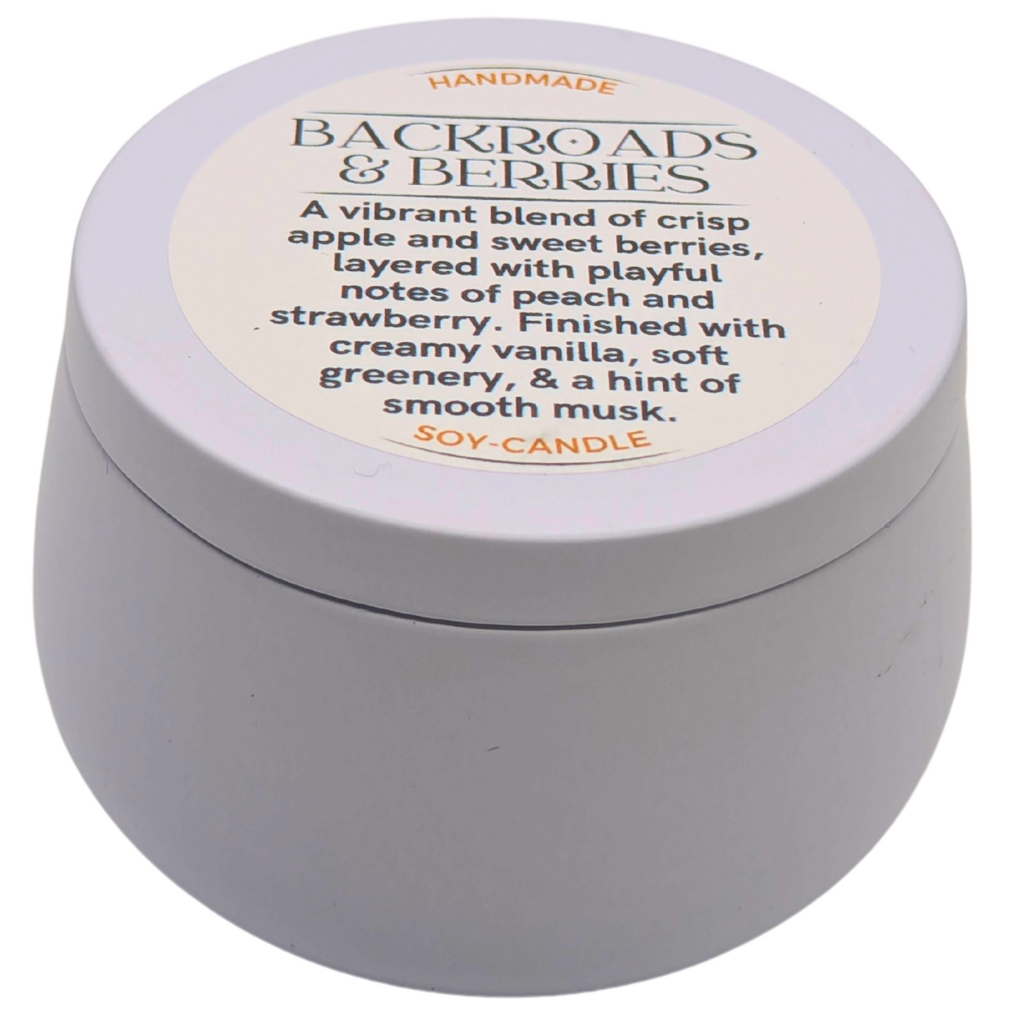 Backroads & Berries – Tranquil Candle | Nostalgic. Fruity. Peaceful.