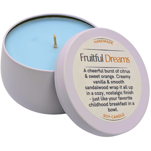 Fruitful Dreams – Tranquil Candle | Sweet. Uplifting. Playful.