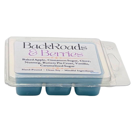 Backroads & Berries ResilMelt™ – Net Wt: 2.4oz (68g) | Hand-poured in Savannah, TN