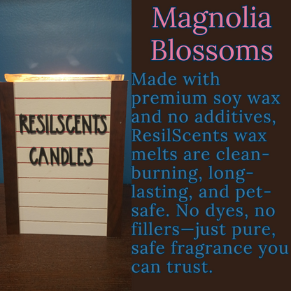 Magnolia Blossoms ResilMini Melt – Soft & Floral | Celebrate Spring Blooms