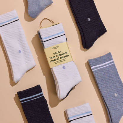 Comfort Crew Socks that Support Mental Health | 