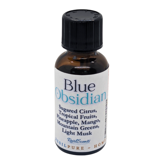 Blue Obsidian ResilPure™ Home Diffuser Refill Oil – 1 fl oz | Hand-blended in Savannah, TN