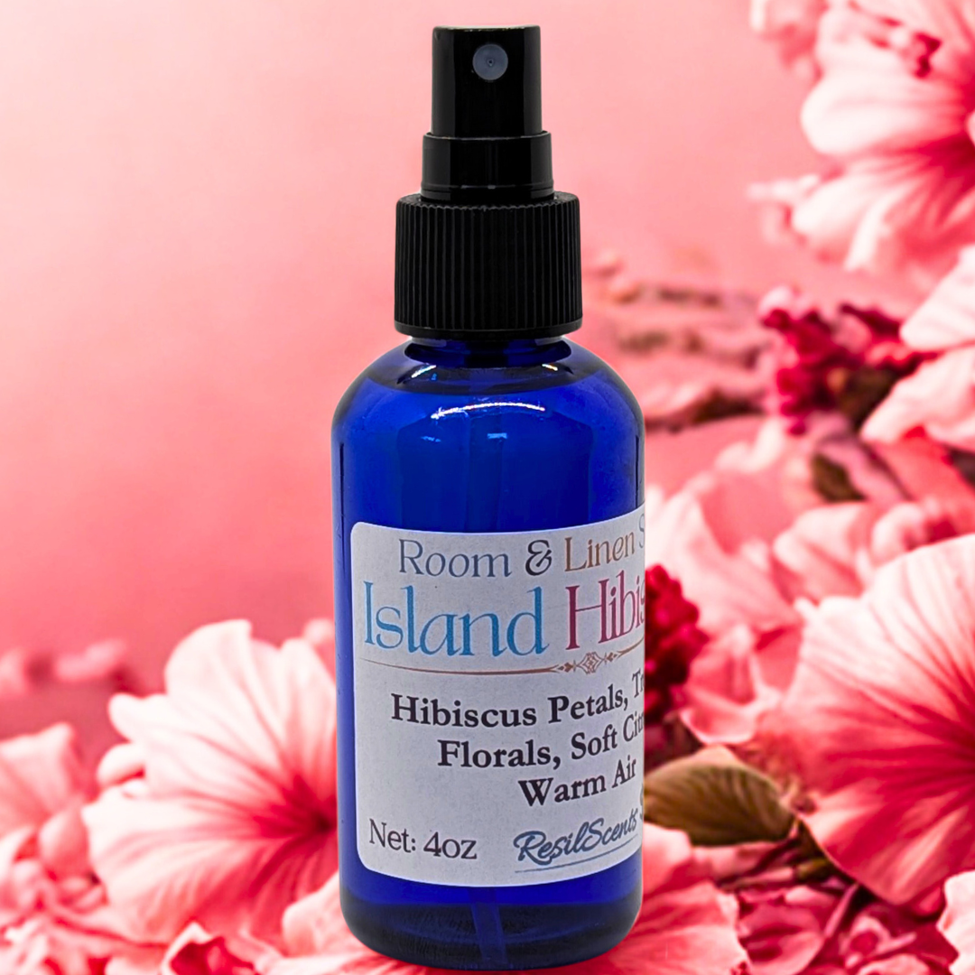 Island Hibiscus ResilMist™ Room Spray | Tropical Lift & Warm Escape – ResilScents™