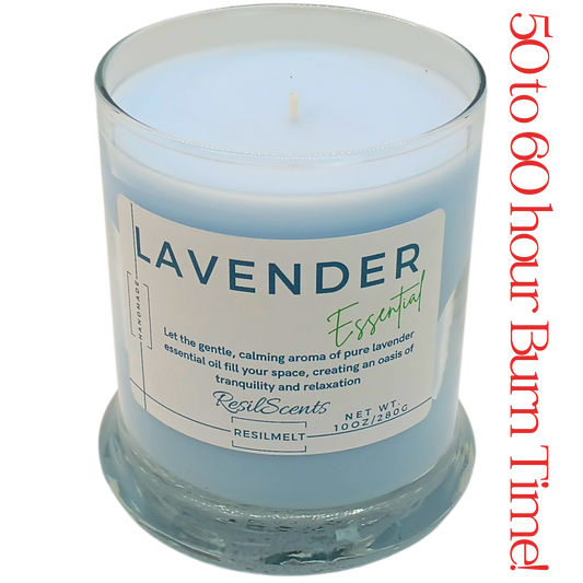Lavender Essential Balance Candle – Pure Soothing Lavender | Relax & Unwind This Spring