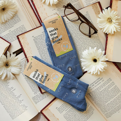 Socks that Give Books | 