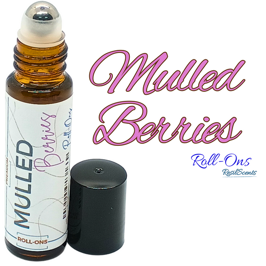 🎄 Mulled Berries Roll-On Oil – Cozy Vibes in Your Pocket | ResilScents™