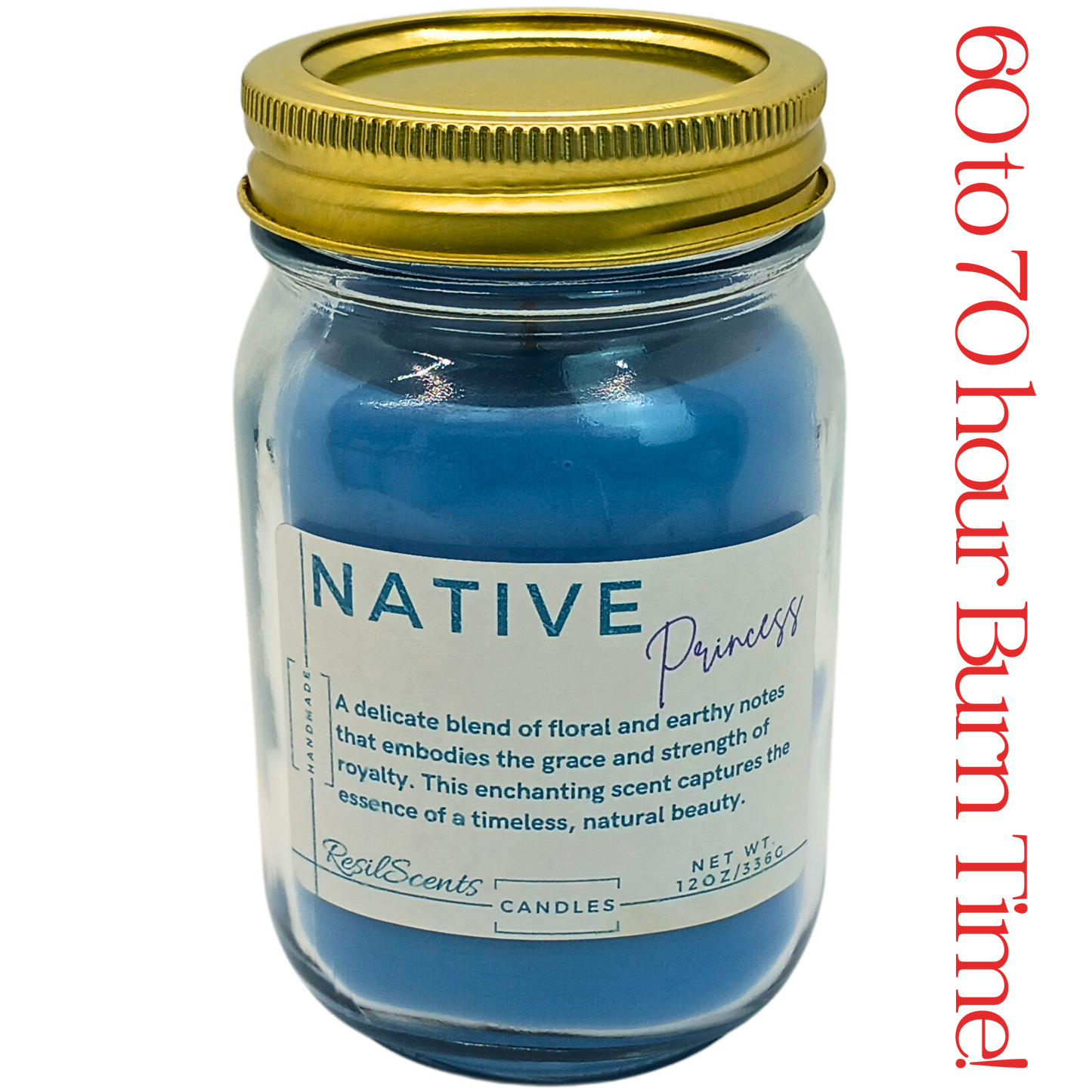 Native Princess Peace Candle – Floral & Earthy Aroma | Embrace Nature’s Spring Revival