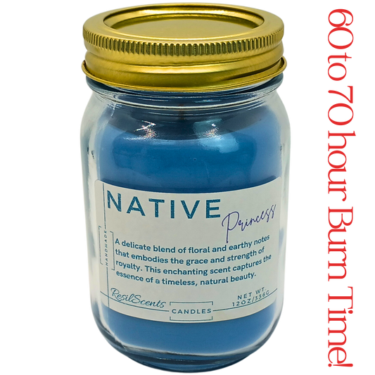 Native Princess Peace Candle – Floral & Earthy Aroma | Embrace Nature’s Spring Revival
