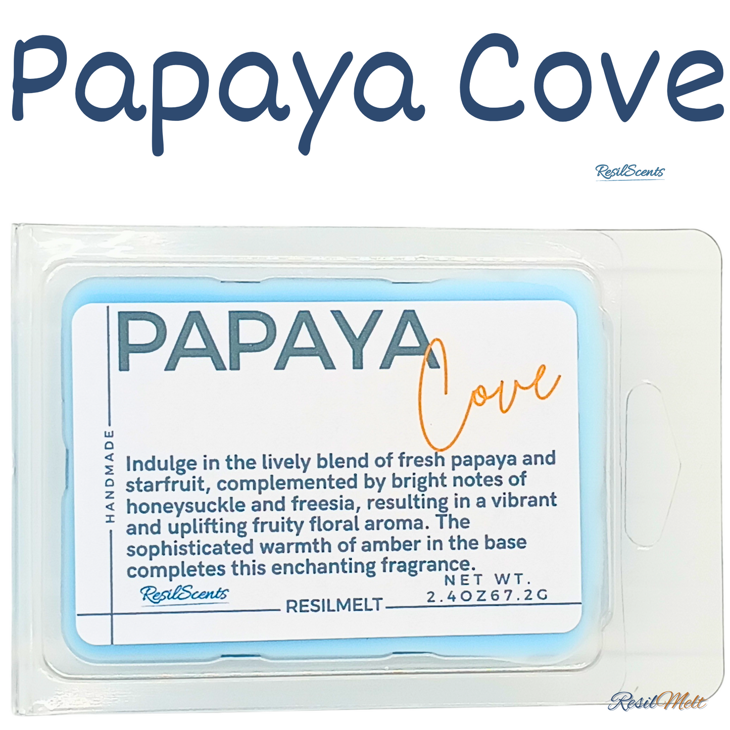 🍍 Papaya Cove ResilMelt – Sweet, Tropical & Uplifting | ResilScents™