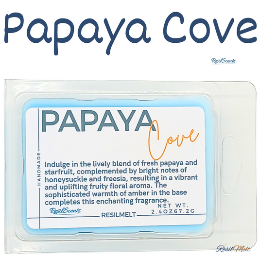 🍍 Papaya Cove ResilMelt – Sweet, Tropical & Uplifting | ResilScents™
