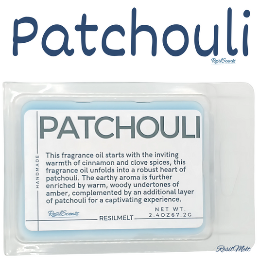 🌿 Patchouli ResilMelt – Earthy Calm, One Melt at a Time | ResilScents™