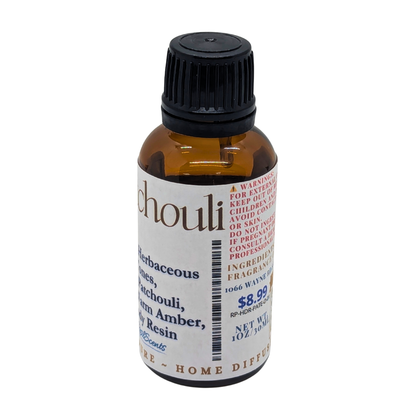 Patchouli Essential ResilPure™ Home Diffuser Refill Oil – 1 fl oz | Hand-blended in Savannah, TN