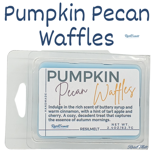 🥞 Pumpkin Pecan Waffles ResilMelt™ – 2.4 oz Soy Wax Melt