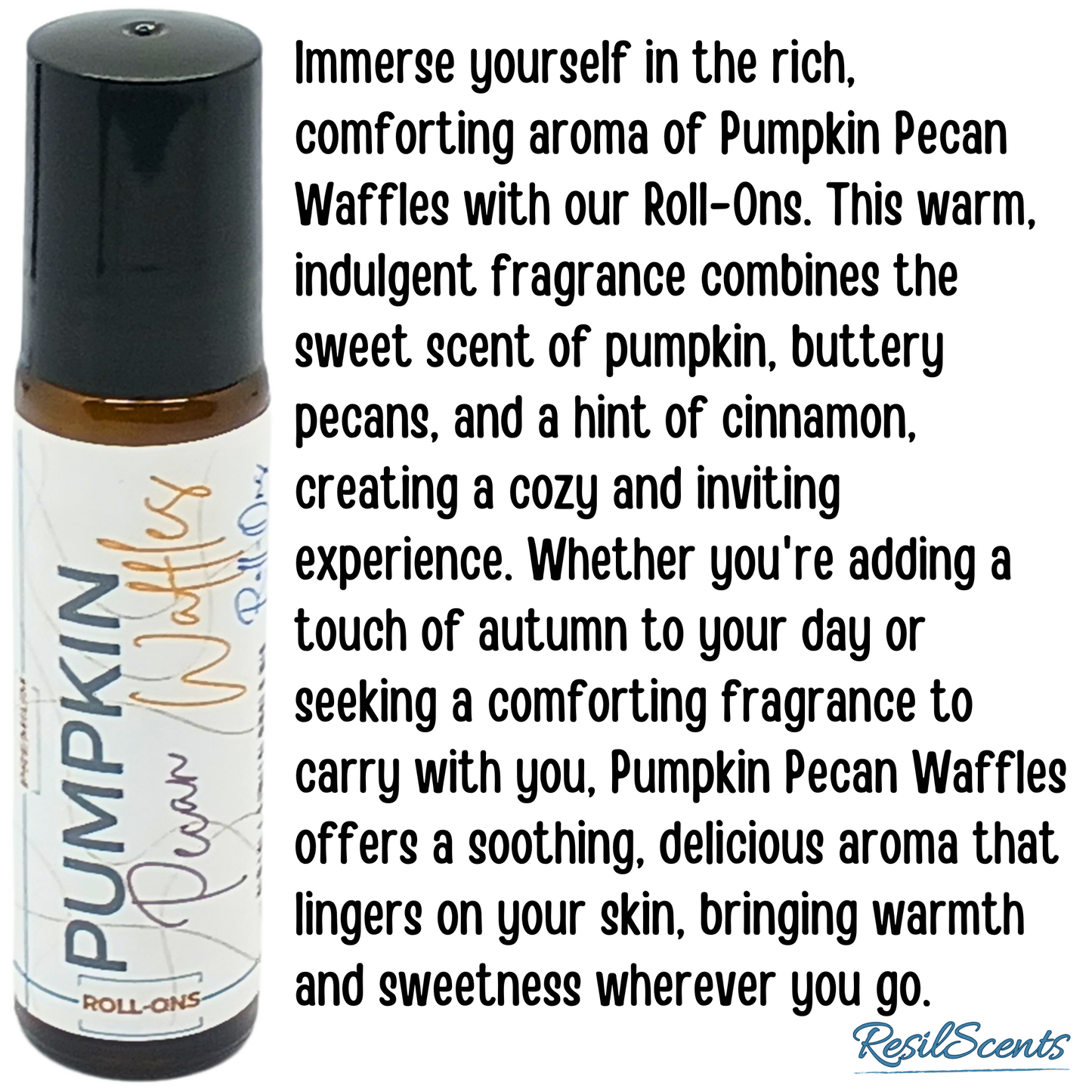 🍂 Pumpkin Pecan Waffles Roll-On Oil – Cozy Fall Vibes On the Go | ResilScents™