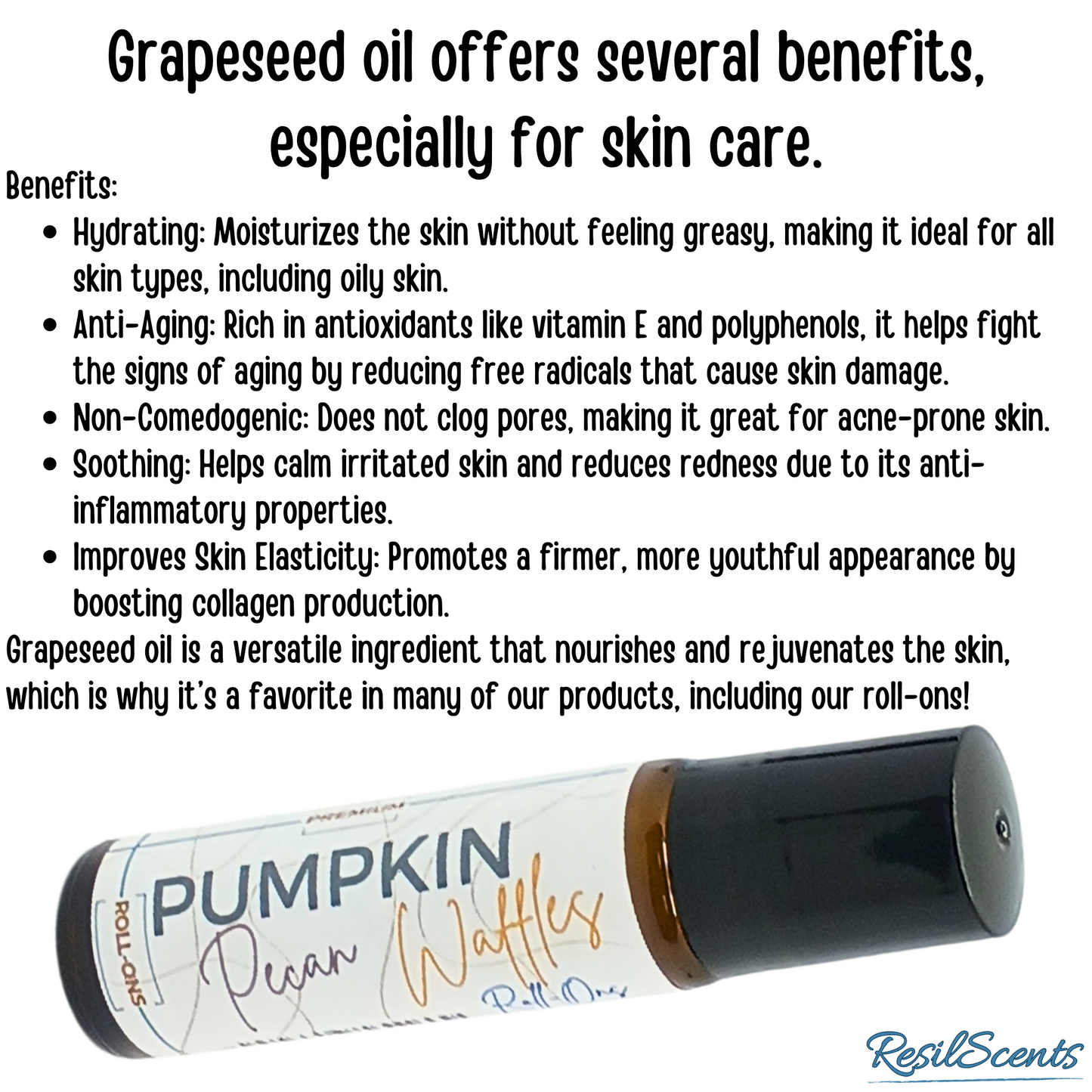 🍂 Pumpkin Pecan Waffles Roll-On Oil – Cozy Fall Vibes On the Go | ResilScents™