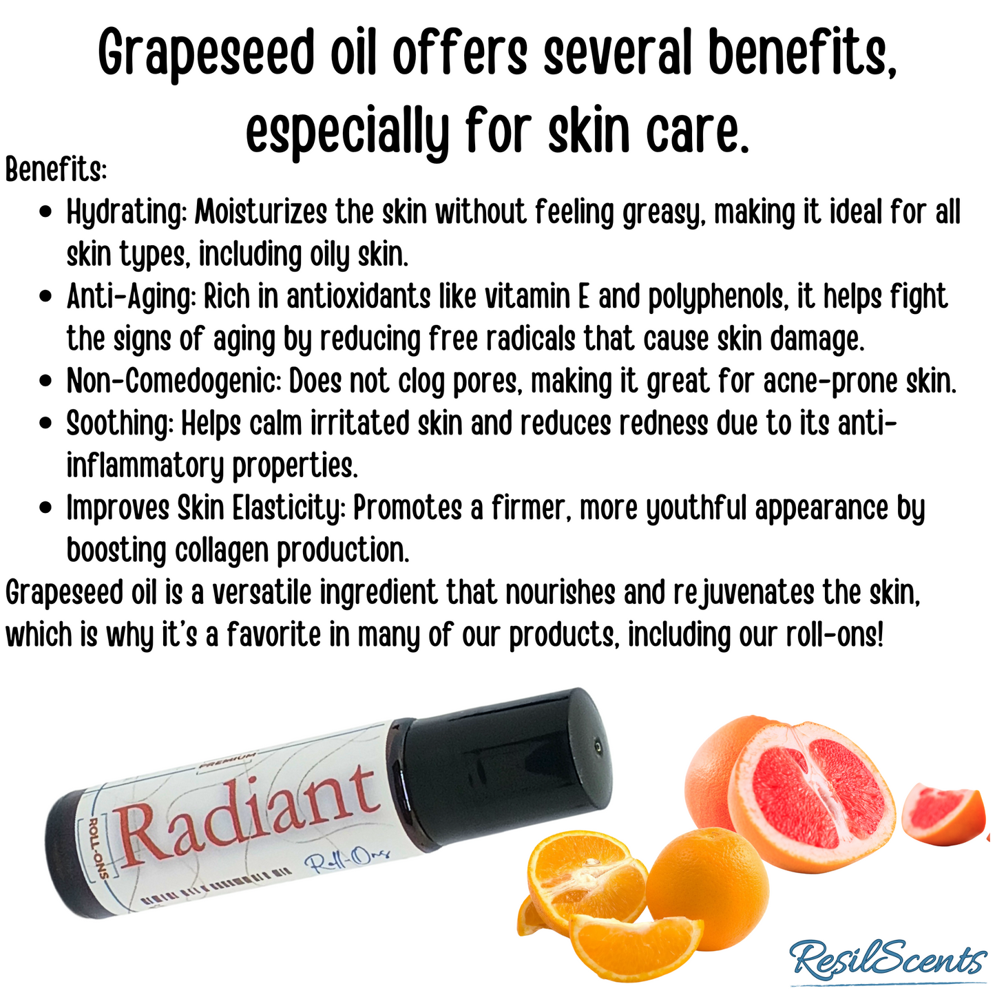 ☀️ Radiant Roll-On Oil – Citrus Brightness On the Go | ResilScents™