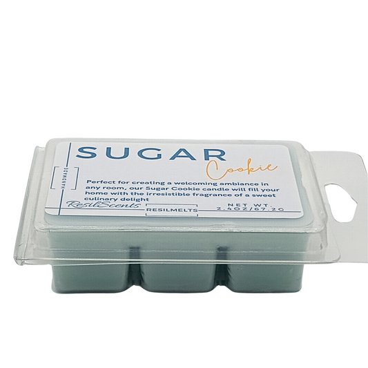 🍪 Sugar Cookie ResilMelt™ – Net Wt: 2.4oz (68g) | Hand-Poured in Savannah, TN