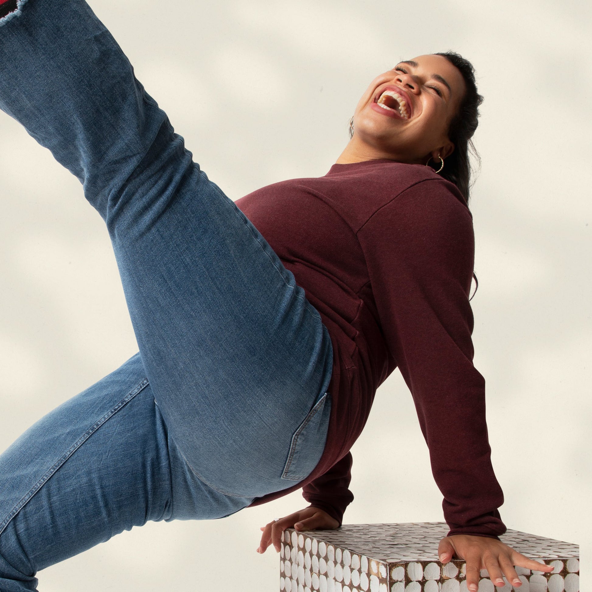 Save LGBTQ Crew Sweatshirt | Sweatshirt Crew Sustainable Socks - Conscious Step