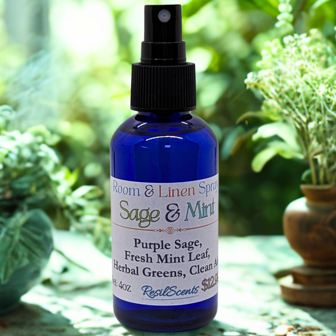 Sage & Minze ResilMist™ Raumspray | Saubere Kräuter-Erfrischung – ResilScents™