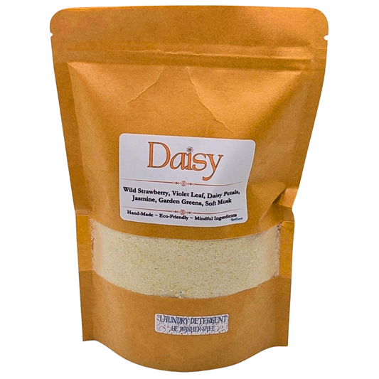 🤍 ResilWash™ Powder Laundry Detergent – Daisy™ | Fresh Playful Clean – ResilScents™ | Laundry Detergents & Soaps Hand-Poured Eco-Friendly - ResilScents™