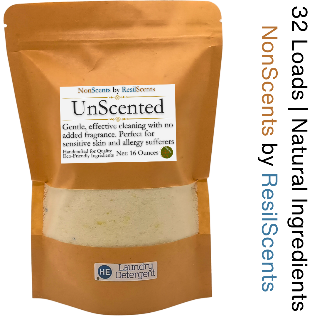 🧴 NonScents Laundry Detergent – Unscented Powder | ResilScents™