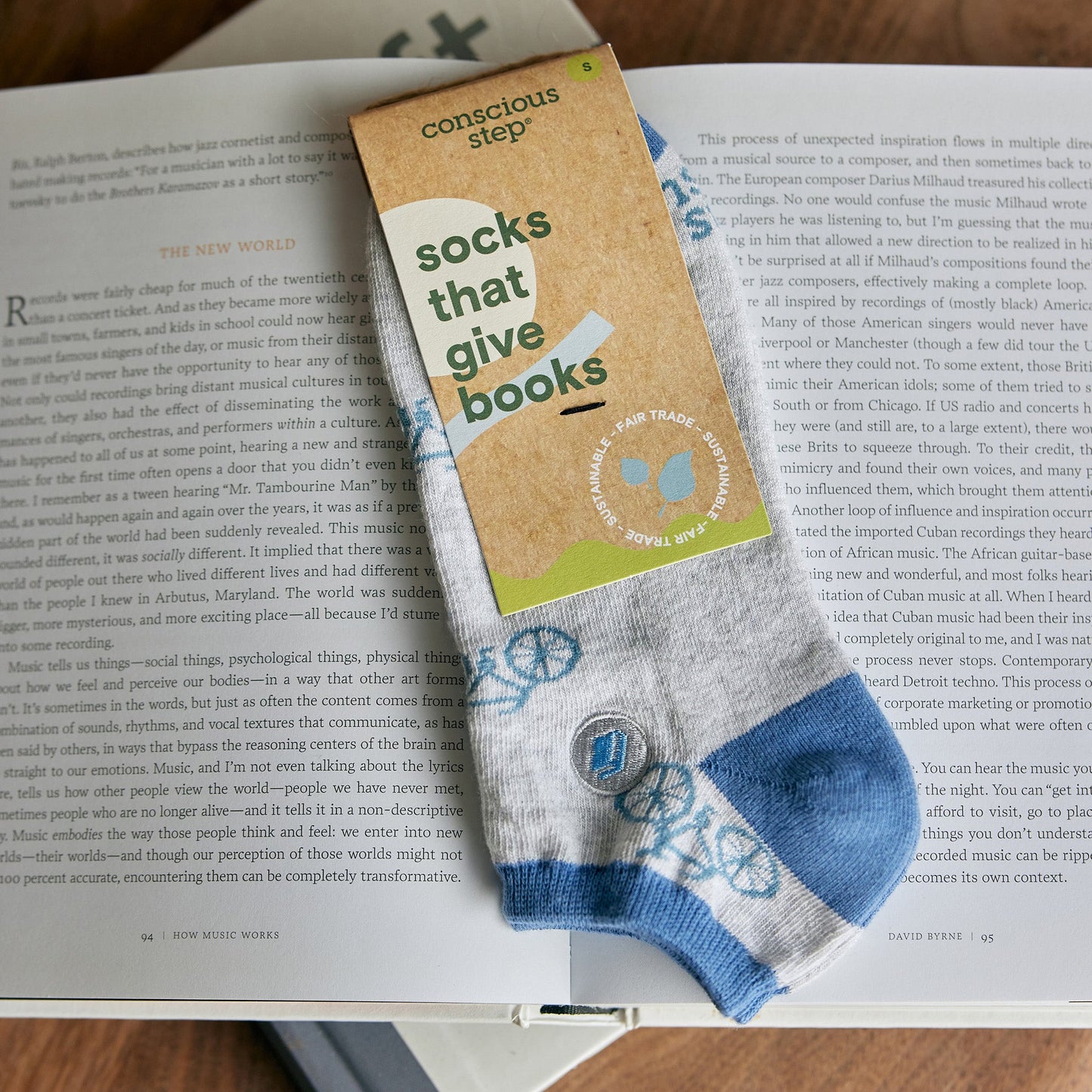 Socks that Give Books | 