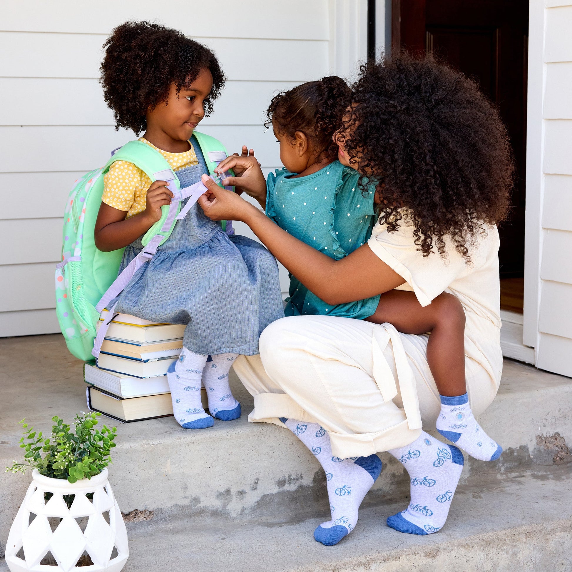 Kids Socks that Give Books | 
