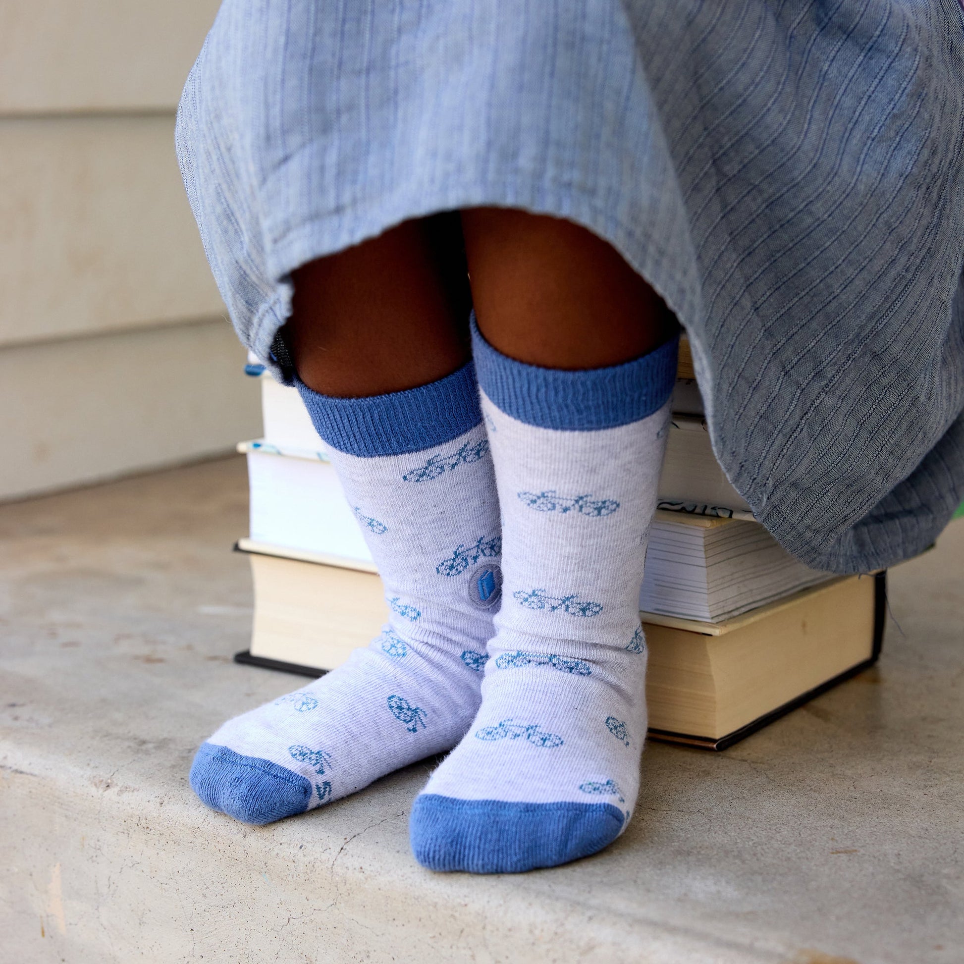 Kids Socks that Give Books | 