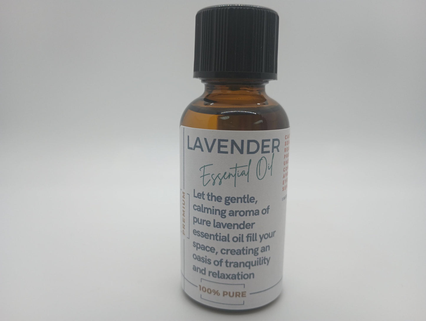 Lavender Essential Oil | 1 oz Amber Glass Bottle | Hand-Poured Eco-Friendly - ResilScents™