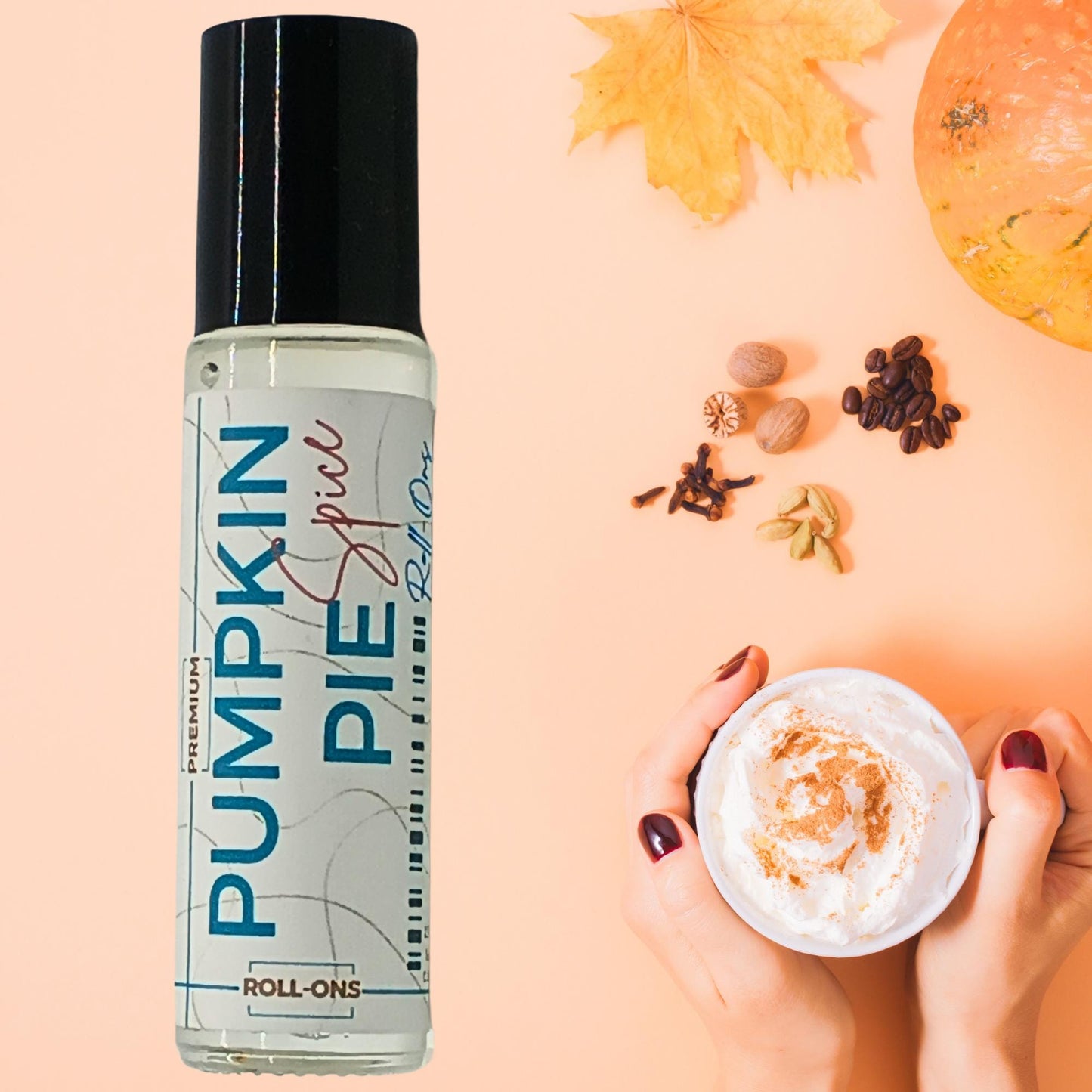 Pumpkin Pie Spice Roll-On Oil – Cozy. Comforting. Unmistakably Fall.