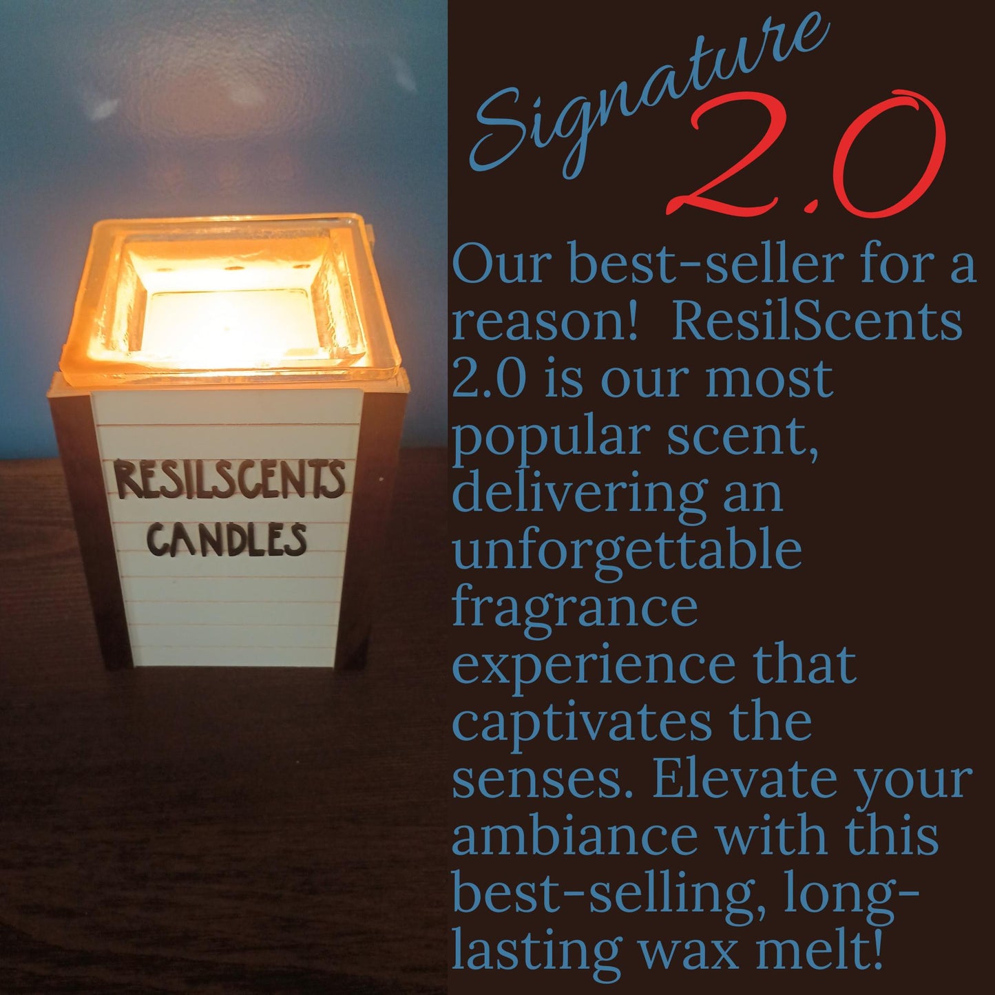 ✨ 2.0 ResilMelt™ – Net Wt: 2.4 oz (68 g) | Hand-poured in Savannah, TN