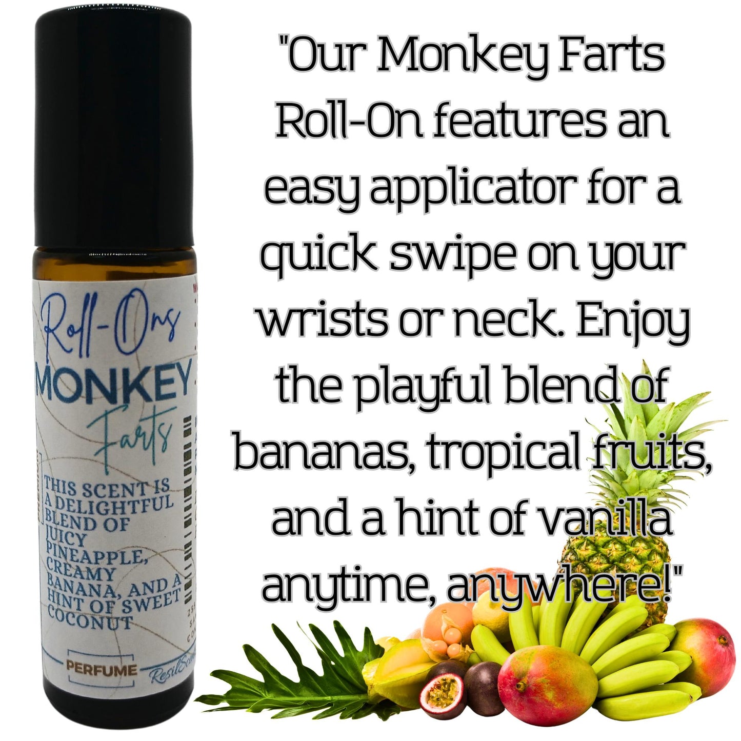 Monkey Farts Roll-On Oil – Fun. Fruity. Unapologetically You.