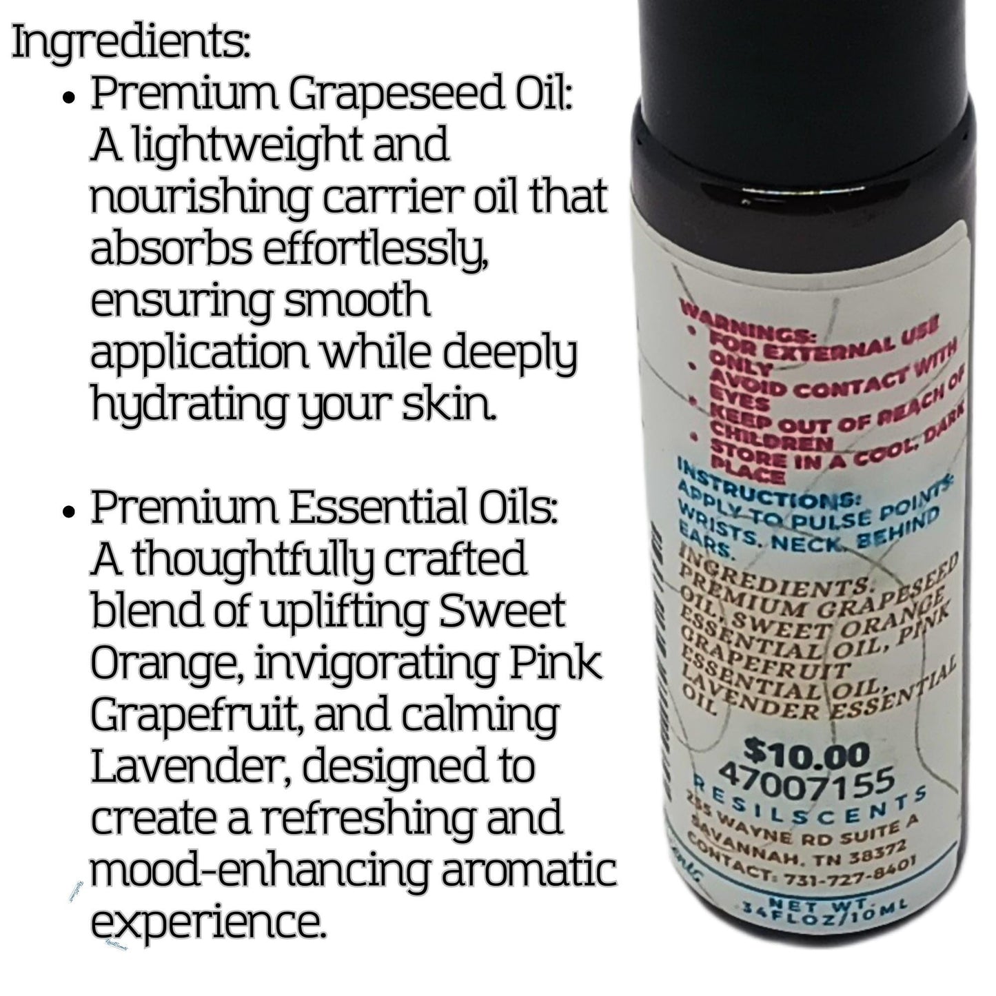 Bright & Hopeful ResilBlend™ Roll-On – Citrus Mood Boost in Your Pocket