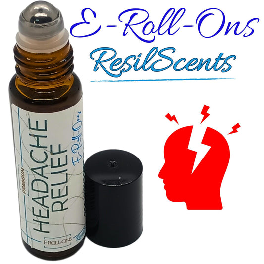 💆‍♀️ Headache Relief ResilBlend™ – Aromatherapy Roll-On Oil | ResilScents™