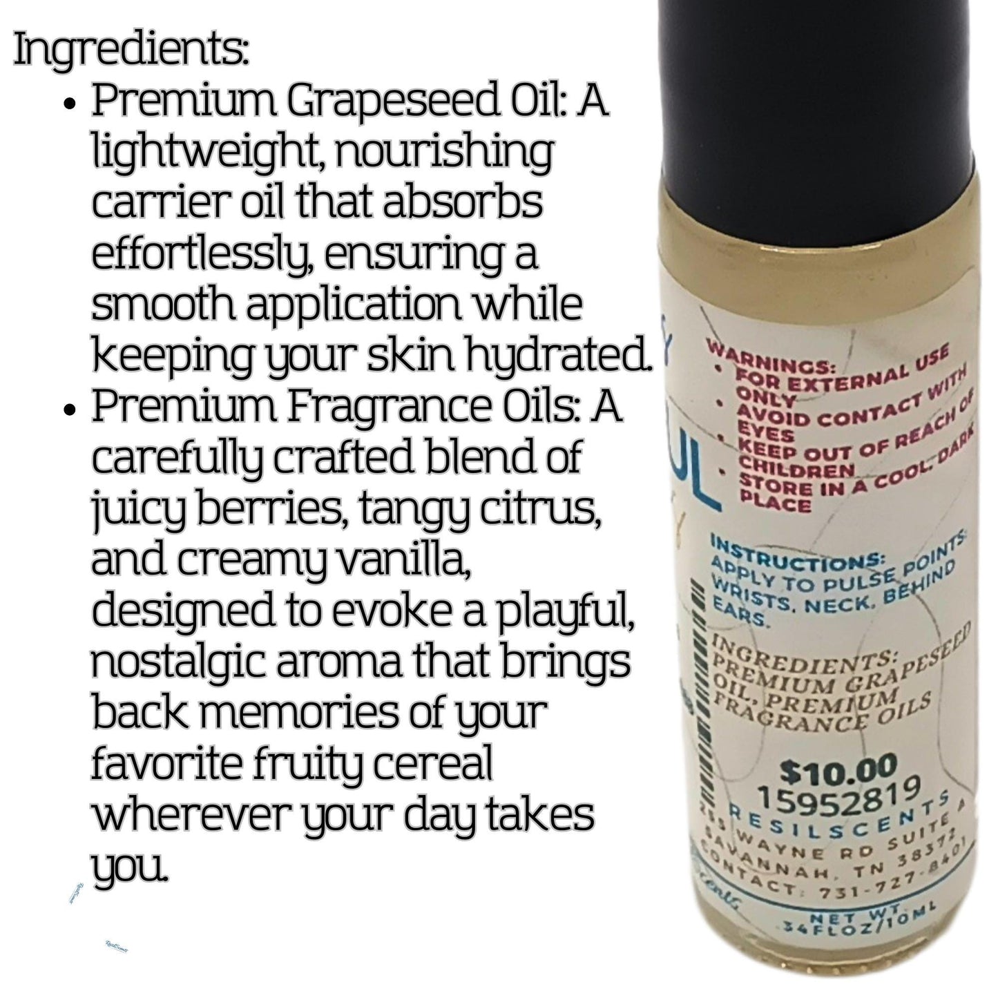Fruitful Dreams Roll-On Oil – Fun. Fresh. Nostalgic.