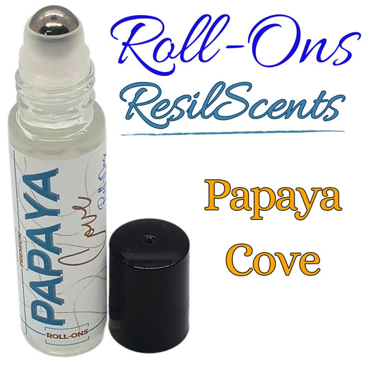 Papaya Cove Roll-On Oil – Tropical Escape in Every Swipe