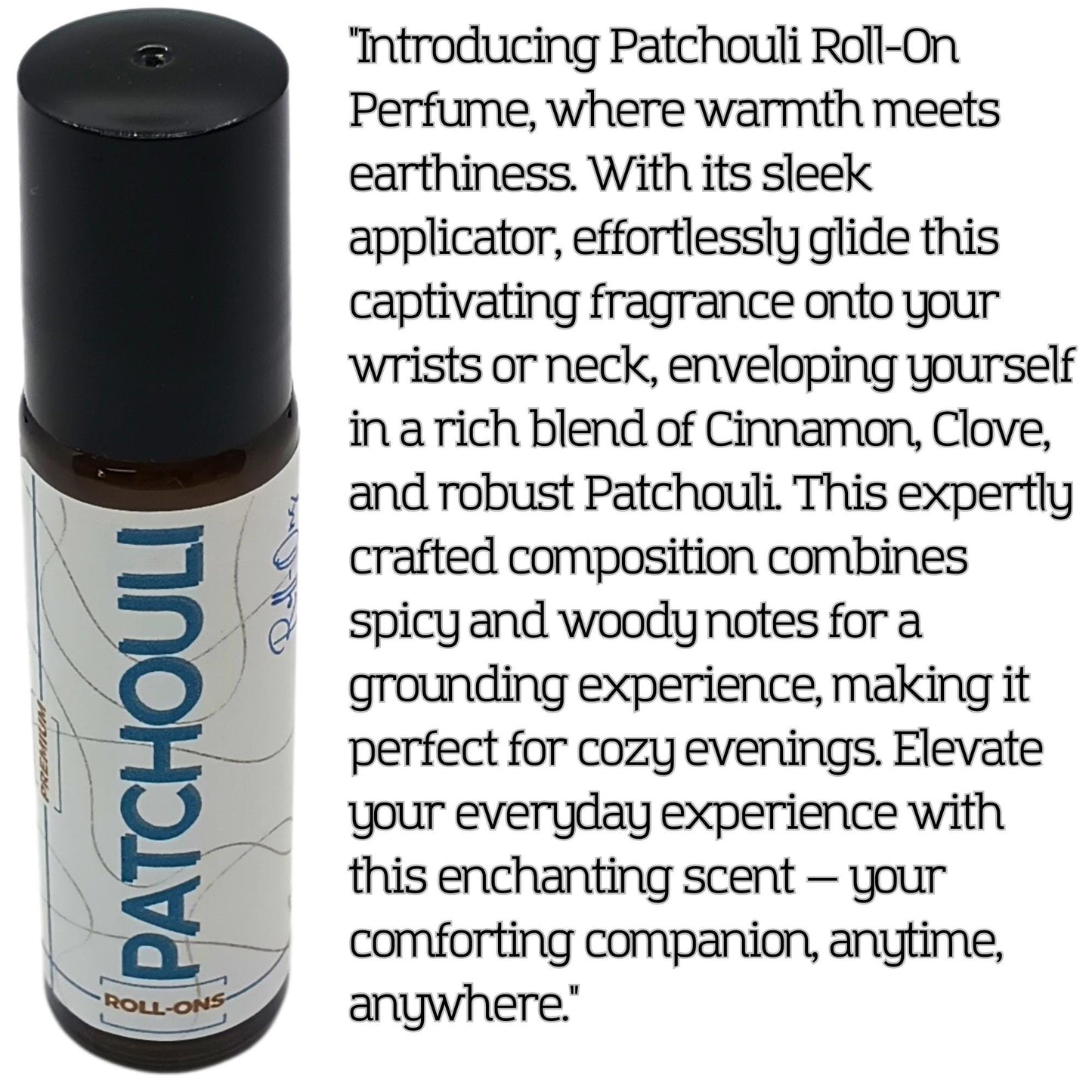 Patchouli Roll-On Oil – Grounded. Warm. Timeless.