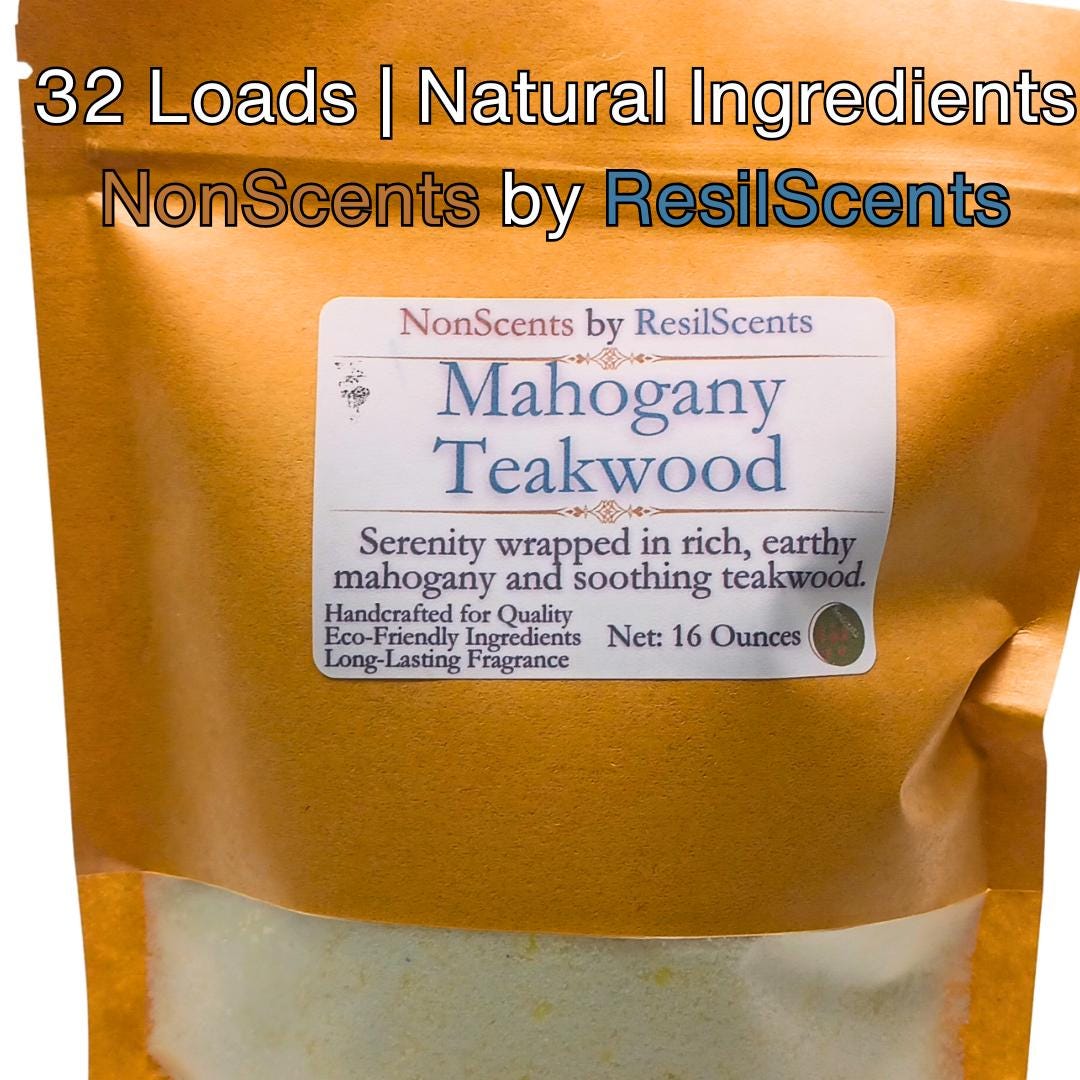 🌲 Forest Majesty Laundry Detergent – Mahogany Teakwood Type | ResilScents™