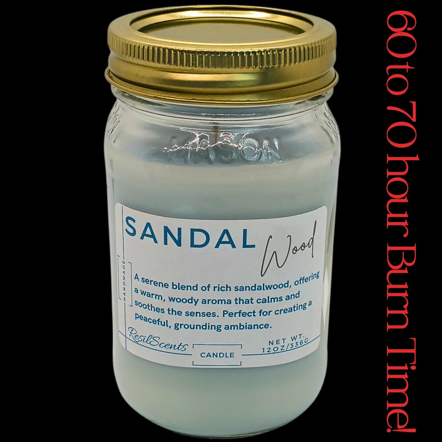 Sandalwood Peace Candle – Rich & Soothing Aroma | A Perfect Spring Candle