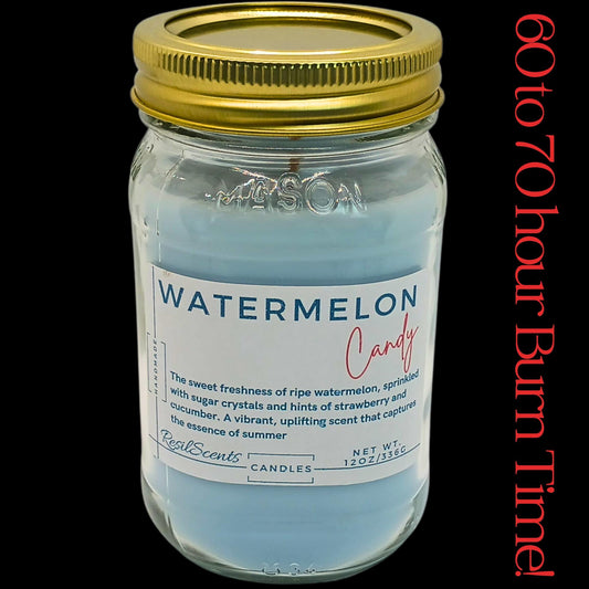 Watermelon Candy Peace Candle – Sweet & Fruity | A Lively Spring Pick-Me-Up