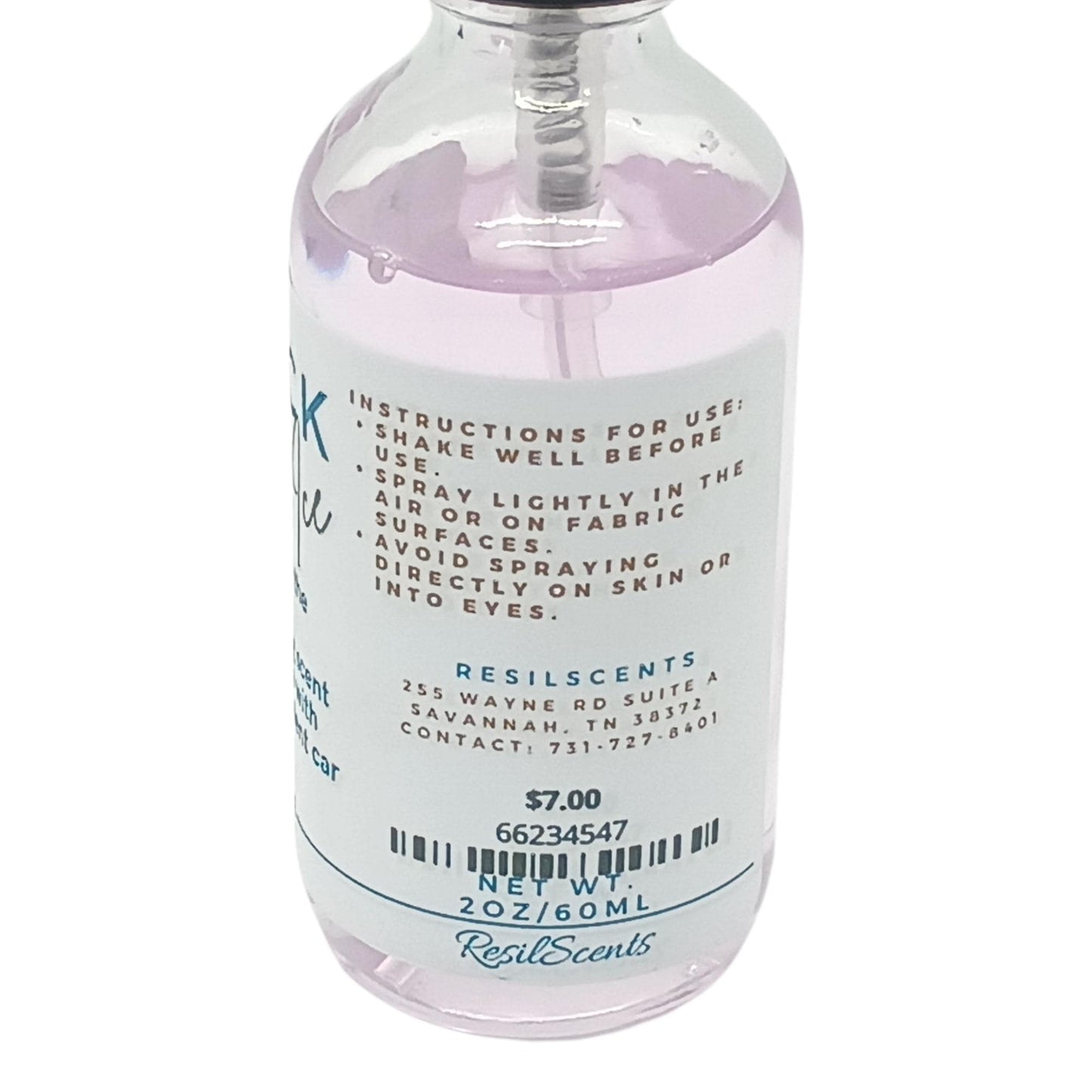 Glacial Edge Car Spray | Black Ice Type | ResilScents®