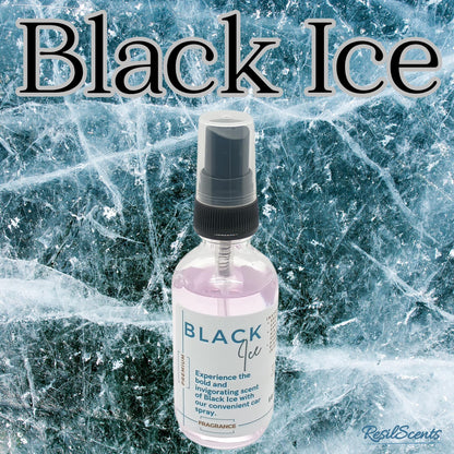 Glacial Edge Car Spray | Black Ice Type | ResilScents®