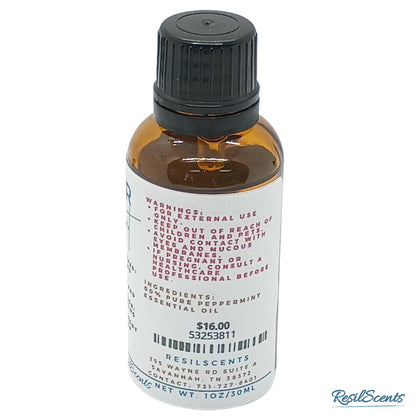 Peppermint Essential Oil Amber Glass Bottle – Aromatherapy Oil | Perfect for a Spring Refresh