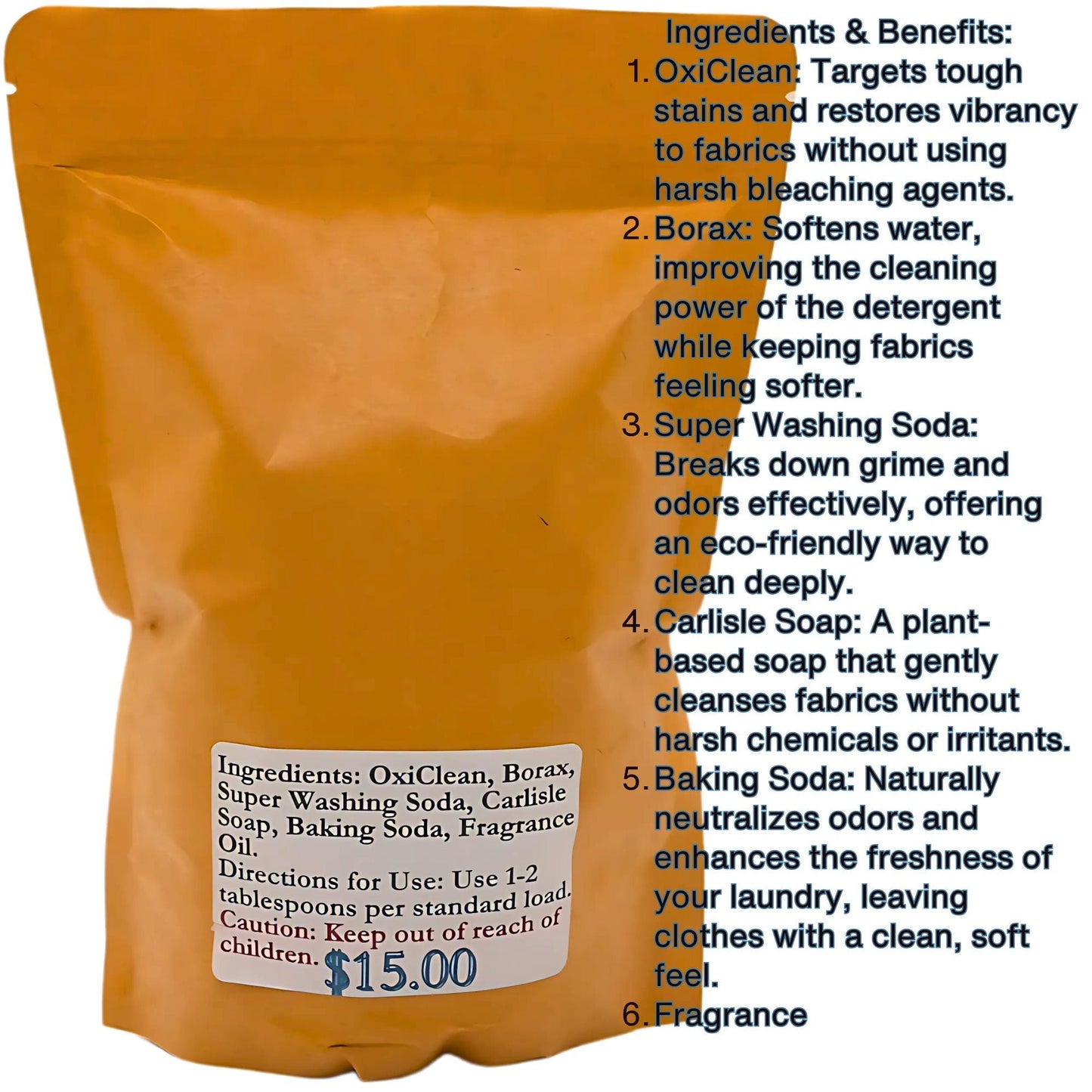 🌍 Grounded Laundry Detergent – Sandalwood & Patchouli Blend | ResilScents™