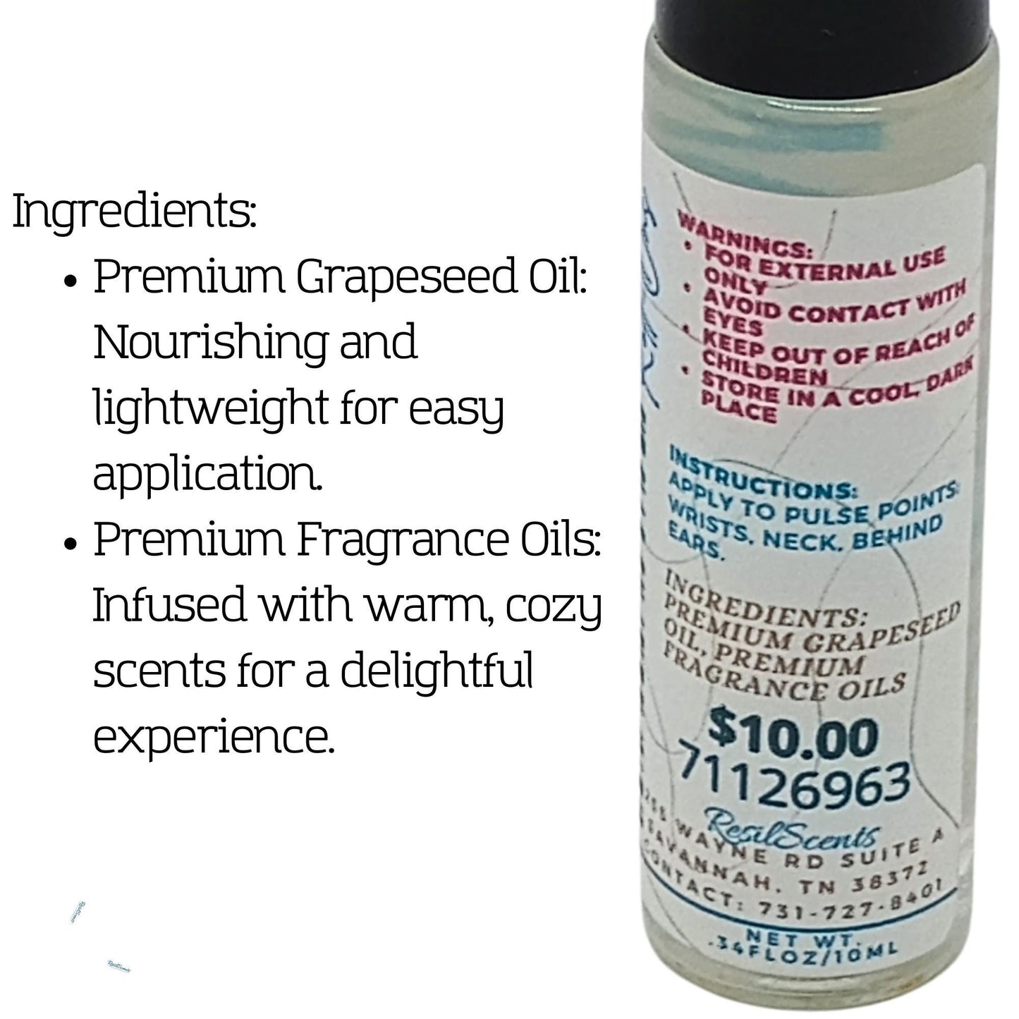 Pumpkin Pie Spice Roll-On Oil – Cozy. Comforting. Unmistakably Fall.