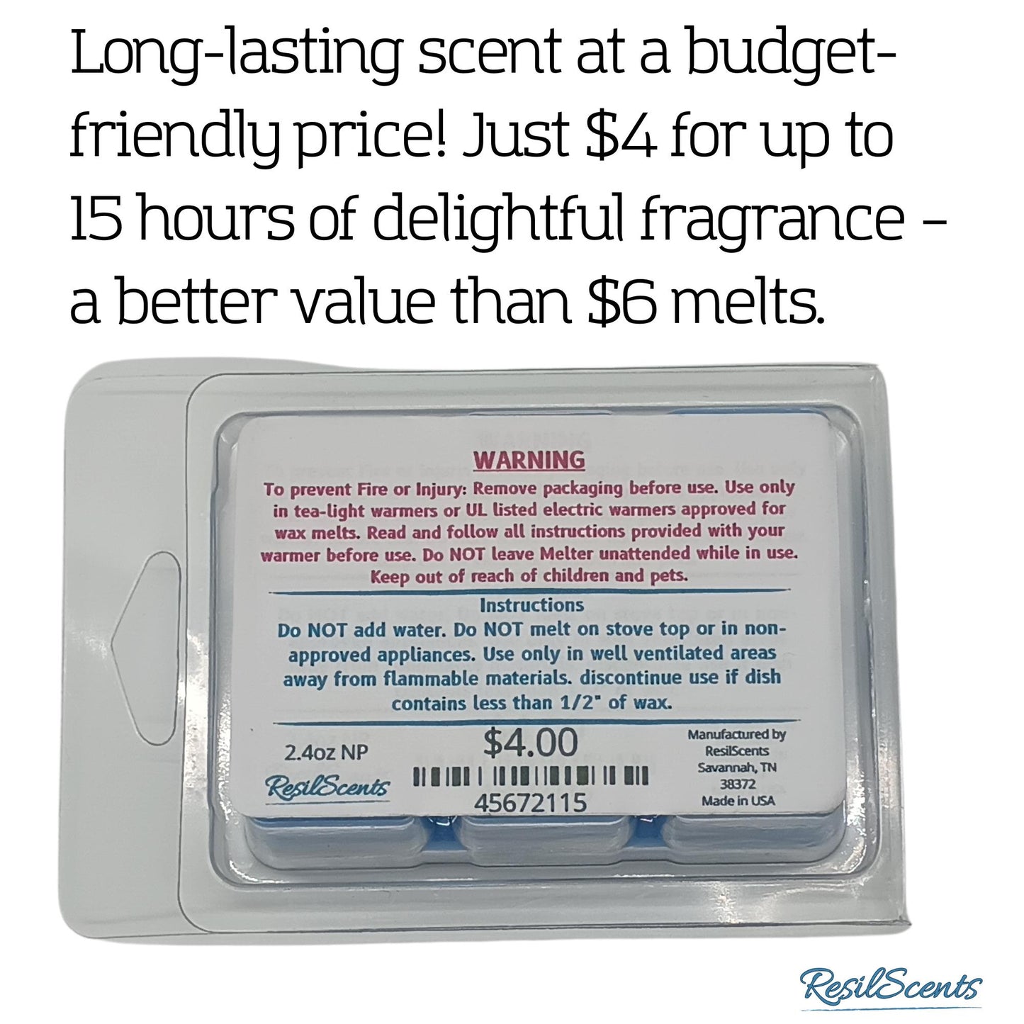 👑 Native Princess ResilMelt™ – 2.4 oz Soy Wax Melt