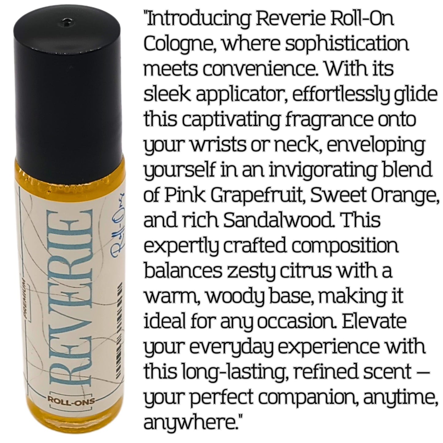 Reverie Roll-On Cologne – A Signature Scent for the Man Who Has Presence